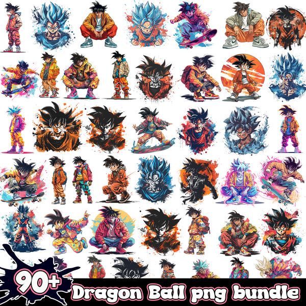 90+ Dragon Ball PNG Bundle 