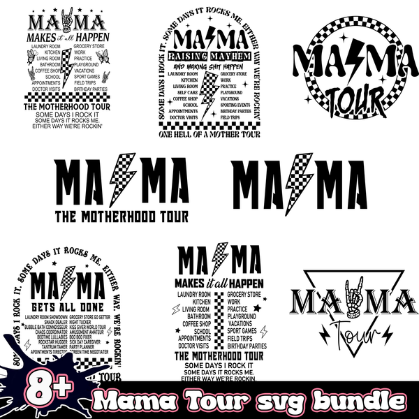 8+ Mama Tour SVG Bundle 