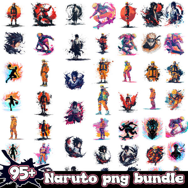 95+ Naruto PNG Bundle 