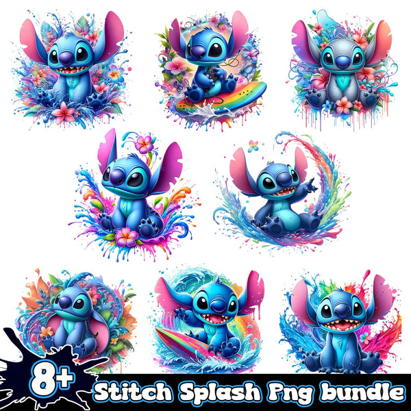 8+ Stitch Bundle PNG 