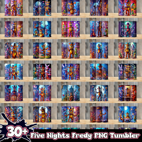30+ Five Nights At Freddy PNG Tumbler 