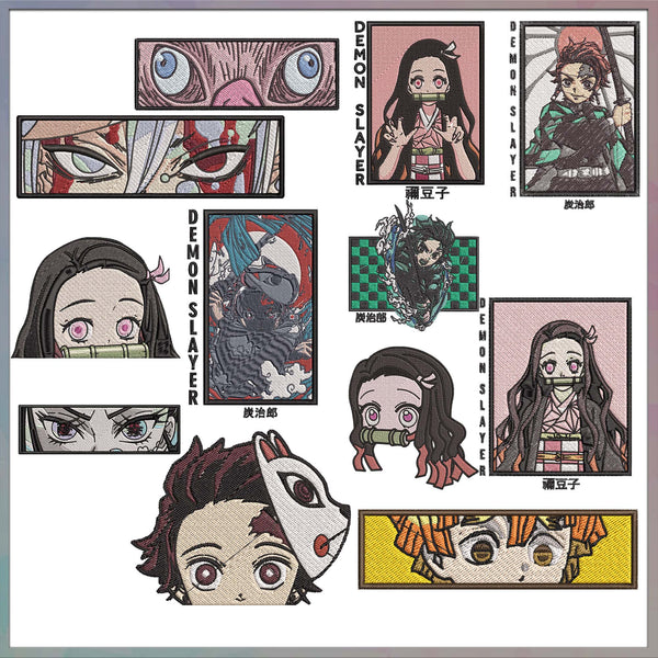 Anime embroidery bundle part 32