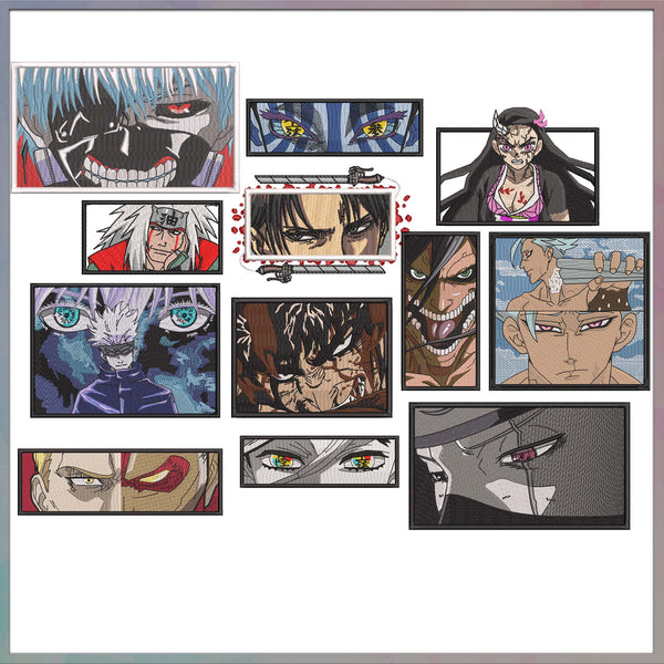 Anime embroidery bundle part 57