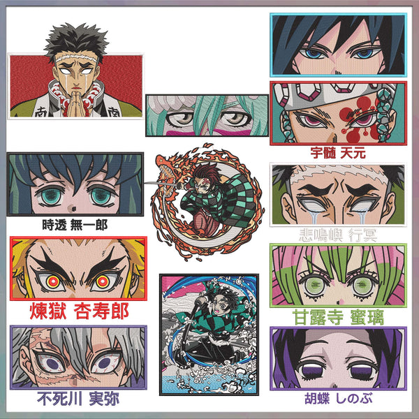 Anime embroidery bundle part 35