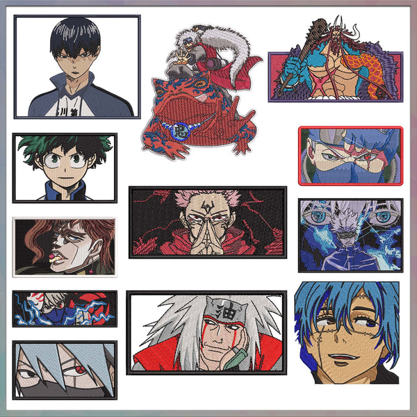 Anime embroidery bundle part 36