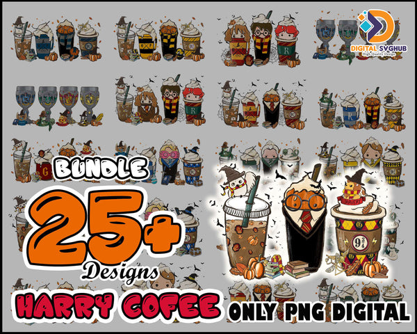 Christmas Coffee PNG, Harry Coffee Latte Png, Christmas Movie Inspired Coffee, Harry Coffee Png, Hand Drawn Files, Instant Download - CRM29112206
