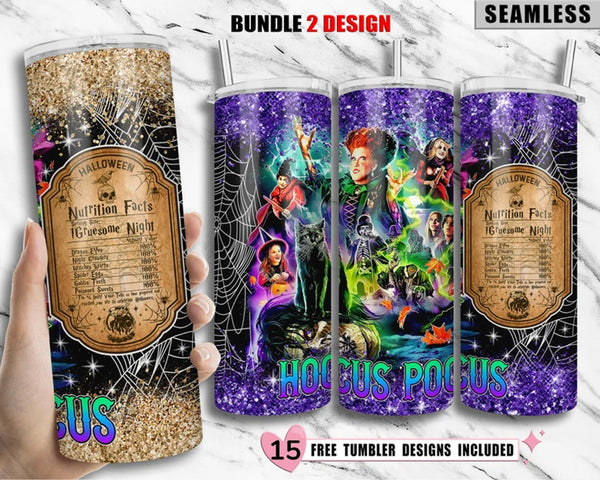 Hocus pocus Tumbler - Tumbler design - Digital download