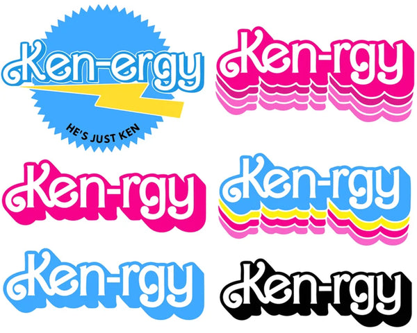 Ken-rgy Ken Energy Logo Barbie bundle svg, Instant download