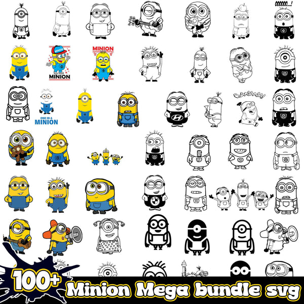 100+ Minion Bundle SVG