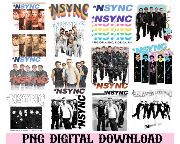 Nsync Png bundle