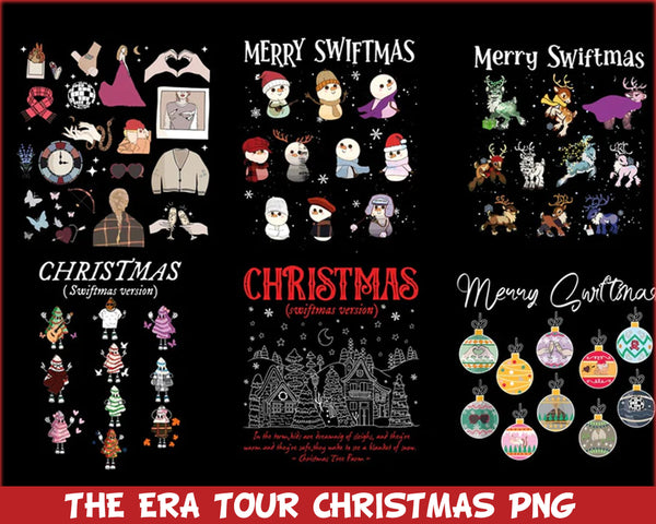 THE ERA TOUR CHRISTMAS PNG bundle 2