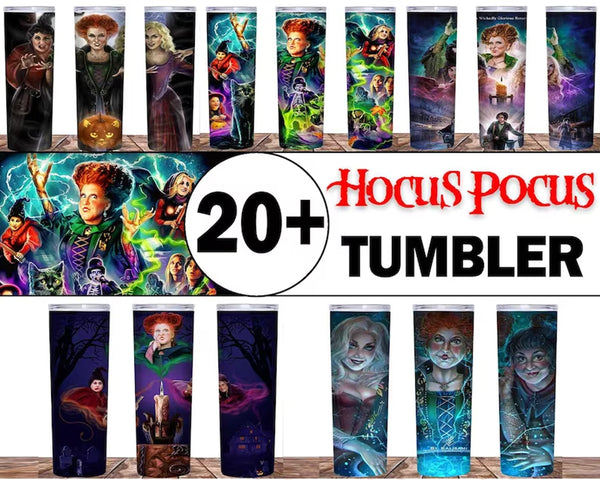 hocus pocus Tumbler - Tumbler design - Digital download