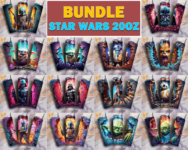Star wars Tumbler - Star wars PNG - Tumbler design - Digital download