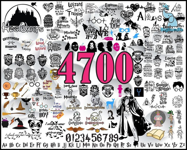 4700+ Bundle Harry Potter Svg,Harry Potter Svg, Mega Bundle Harry Potter
