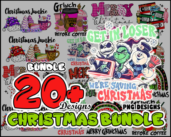 Christmas Sublimation PNG Bundle, Christmas png bundle, Christmas Svg Bundle, Cricut File, Christmas Png - CRM29112201