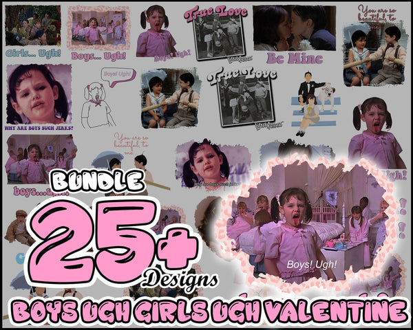 25+ Valentine Movie PNG, Girls Ugh, Boy Ugh Png, Funny Valentine, Anti Valentine Png, 90's Movie Valentines Png, Digital Download - VLT07012306