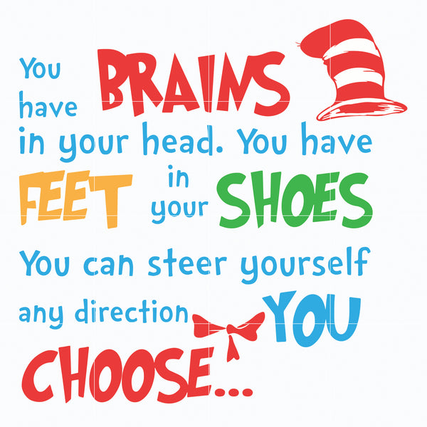 Dr. Seuss Quote svg, Learn from Dr Seuss, dr svg, png, dxf, eps digital file DR05012155