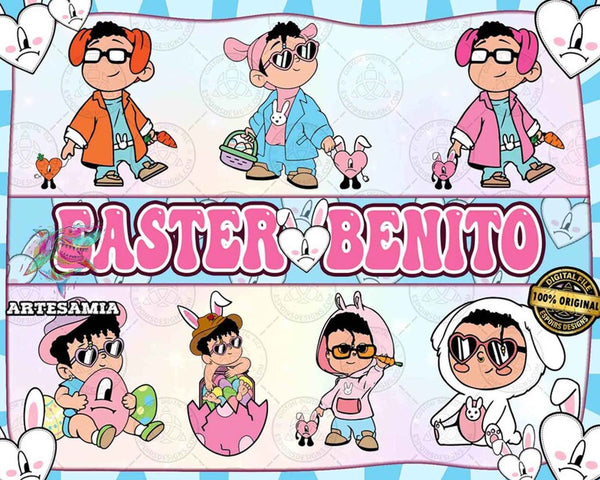 Easter Day Benito SVG, Bad Bunny Png, Easter Png, Easter Benito Png, Bunny Easter Egg Png on Ultimatesvg.net