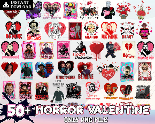 Horror Valentine PNG, Valentine's Day Horror Character, Horror Valentine Png, Valentine's Day Png, Funny Valentine Png