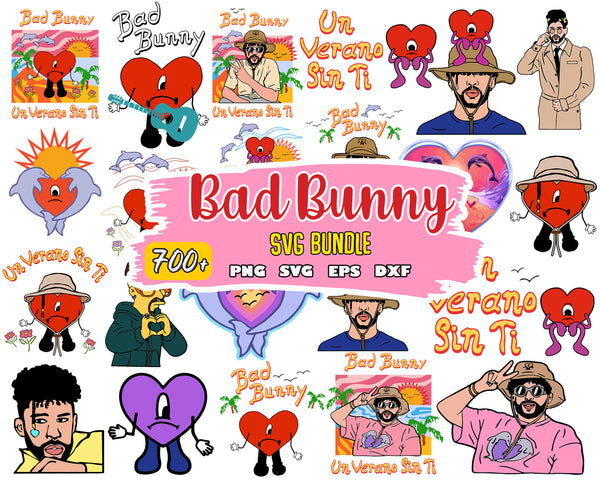 700+ File New Bad Bunny SVG,Bundle bad bunny svg, digital download