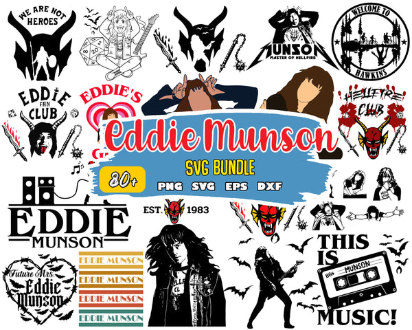 80+ File Eddie Muson | Stranger Things SVG Bundle | Stranger Things PNG Bundle | Stranger Things Bundle | Stranger Things Cut Files