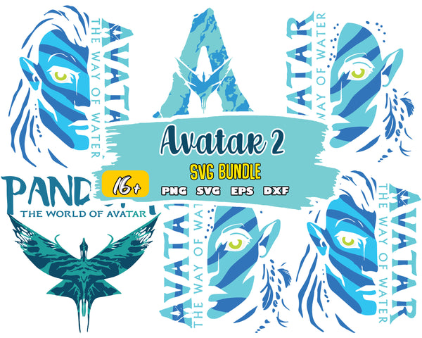 Avatar the way of the water Avatar 2 SVG DXF EPS PNG on Ultimatesvg.net