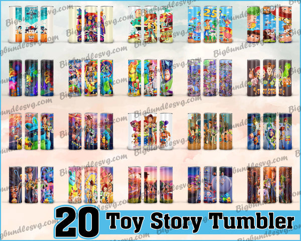 Toy Story Tumbler - Toy Story PNG - Tumbler design - Digital download