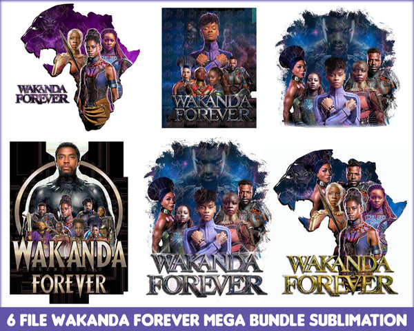 Wakanda Forever Sublimation Design, High Quality, Easy to use cut files on Ultimatesvg.net