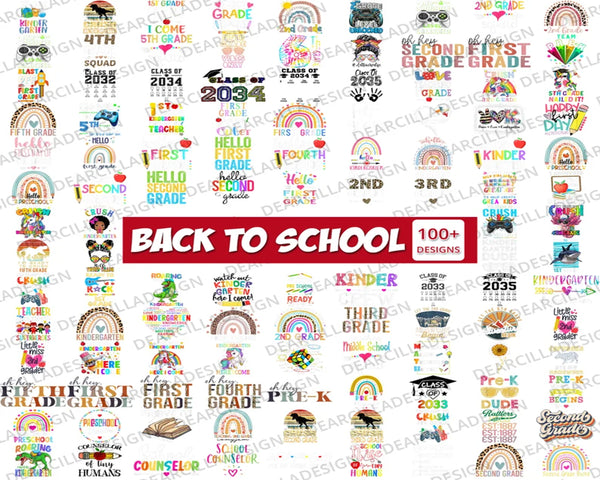 100+ Design Back to school mega bundle svg, Teacher jpg
