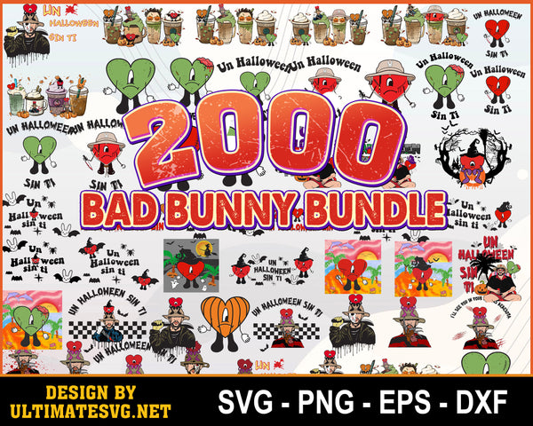 Bad Bunny SVG | Bad Bunny Un verano Sin ti SVG | High Quality