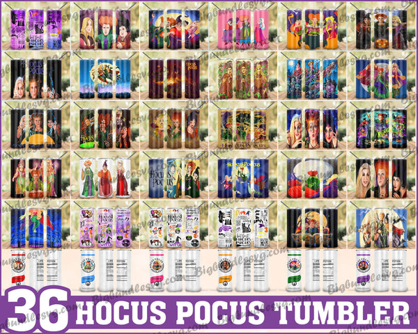hocus pocus Tumbler - hocus pocus PNG - Tumbler design - Digital download