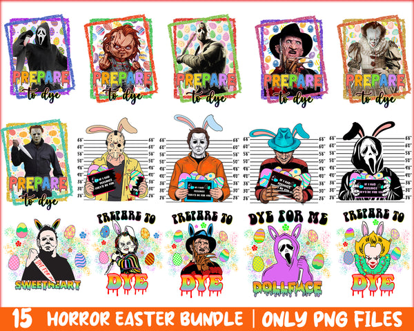 Easter Killer Mugshot Png Bundle, Horror Easter Png Bundle, Happy Easter Day Png, Funny Easter Png, Digital Download