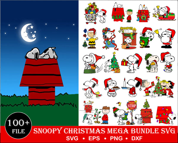 Snoopy Christmas Svg Bundle, Snoopy Christmas svg, Christmas Svg, Snoopy Svg