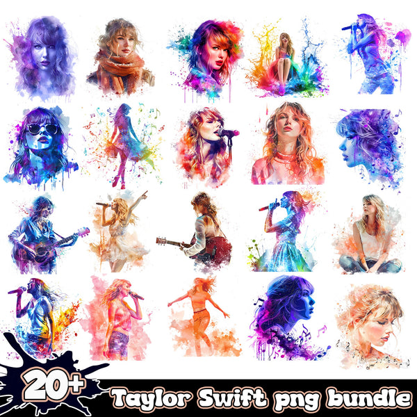 Taylor Swift PNG bundle