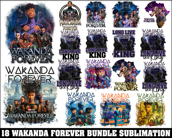 Wakanda Forever Sublimation Design, High Quality, Easy to use cut files,  Instant Download