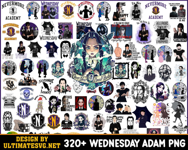 Wednesday Png Bundle, Wednesday Png , Wednesday addams, The addams family, Wednesday, Instant Download,Sublimation png